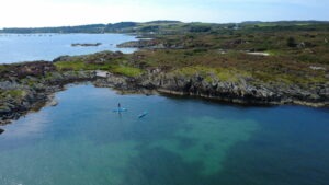 Big skies and turquoise waters on the Inner Hebridean Isle of Gigha